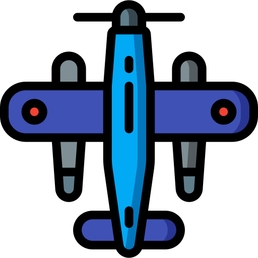 avión icono gratis