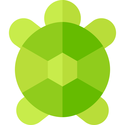 Turtle Basic Rounded Flat icon