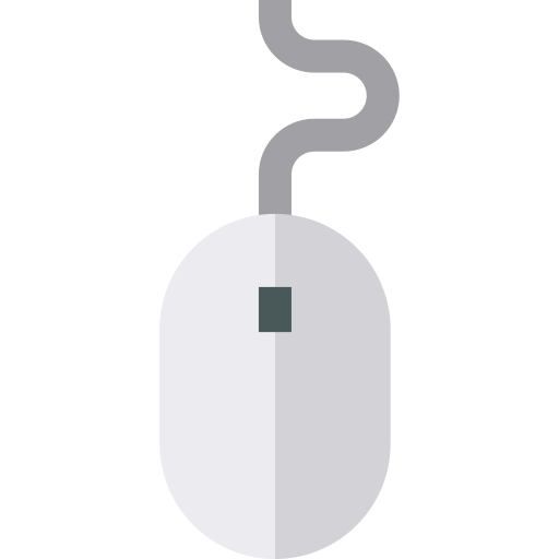 Mouse Basic Straight Flat icon