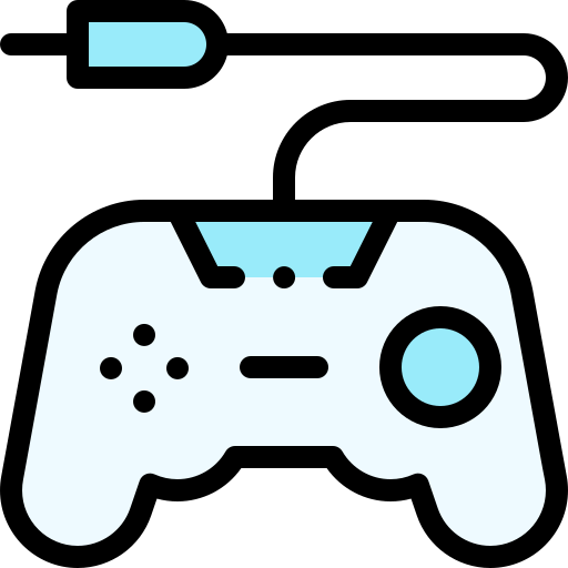 Gaming Detailed Rounded Lineal color icon