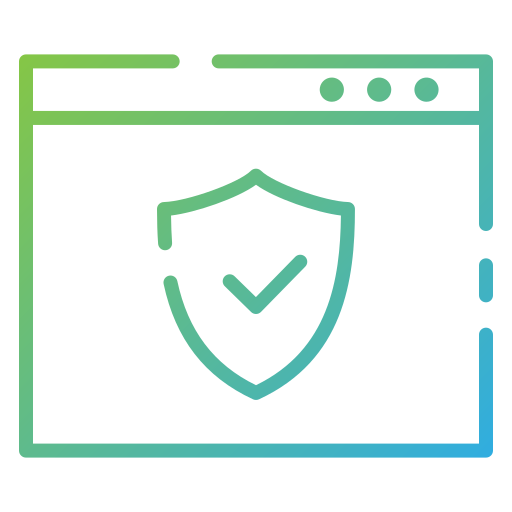 seguridad web icono gratis