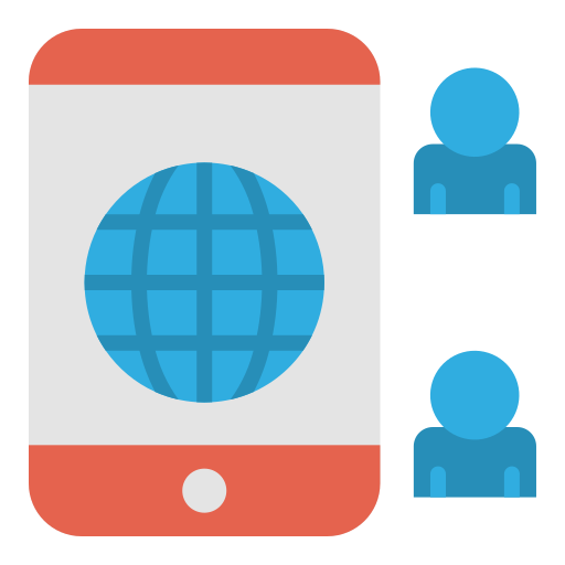 Социальные медиа бесплатно иконка