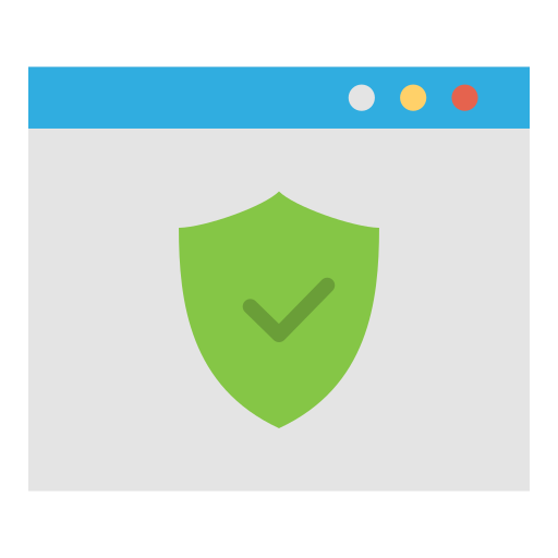 seguridad web icono gratis