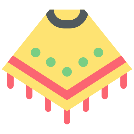 poncho icono gratis