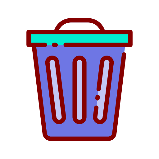 papelera de reciclaje icono gratis