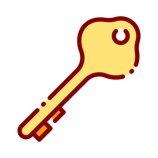 Key Good Ware Lineal Color icon