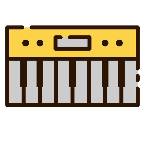 piano icono gratis