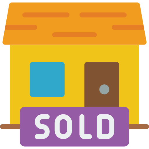 Vendido icono gratis