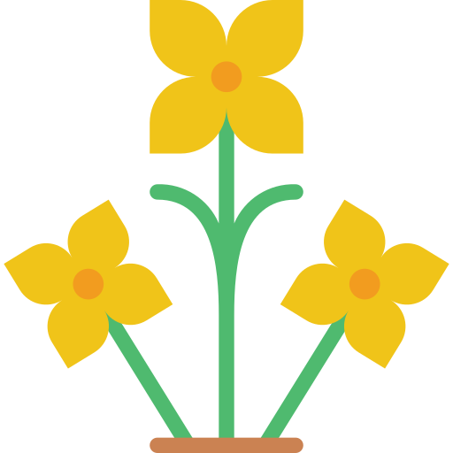 Flower free icon Flower free icon