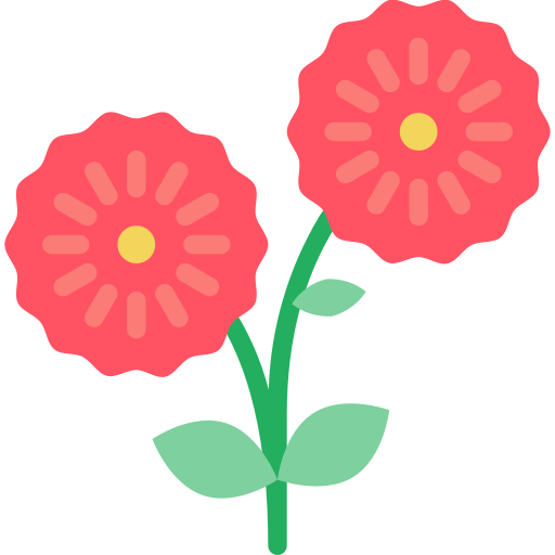 Flower Basic Miscellany Flat icon