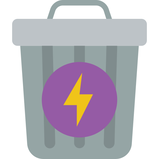 Waste free icon Waste free icon