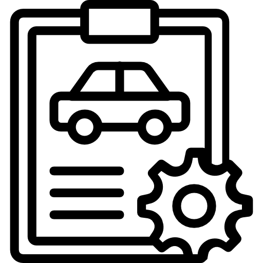 reparación de autos icono gratis