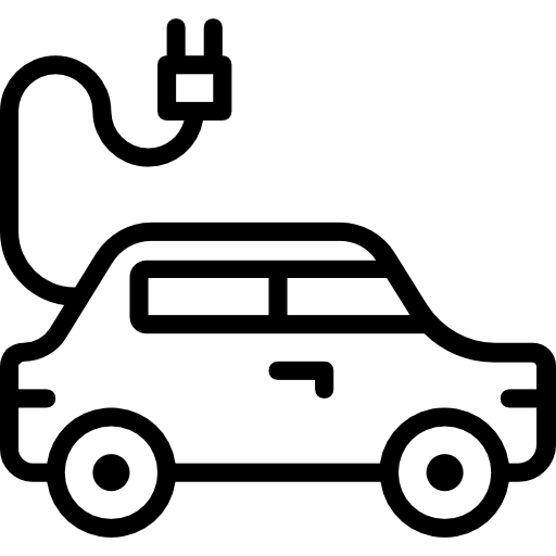 Electric car - Free transport icons