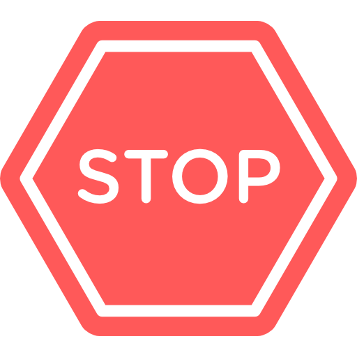 Stop free icon Stop free icon