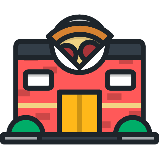 pizzería icono gratis