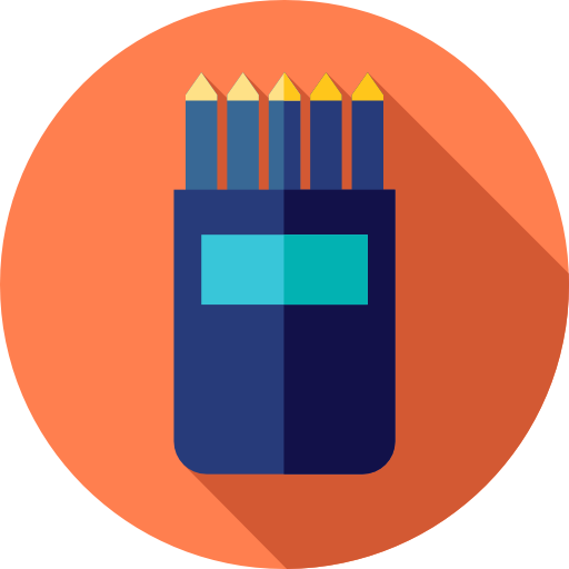 Crayons free icon