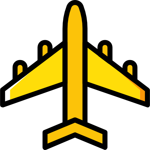 avión icono gratis