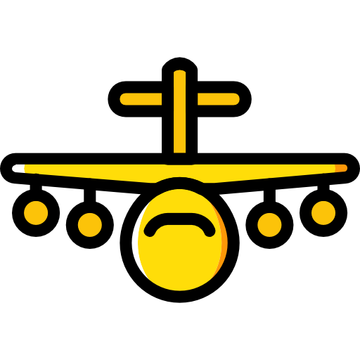 avión icono gratis