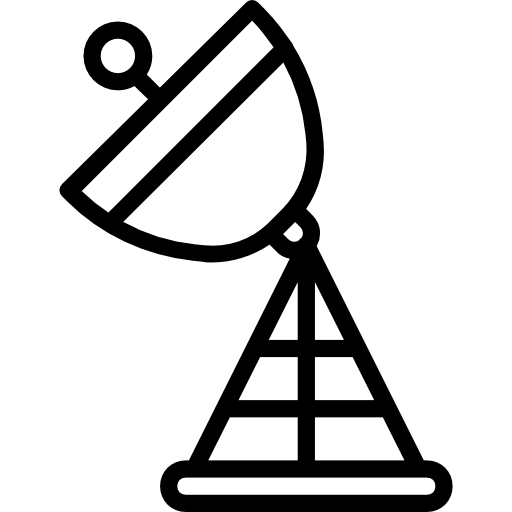 antenne satellite Icône gratuit