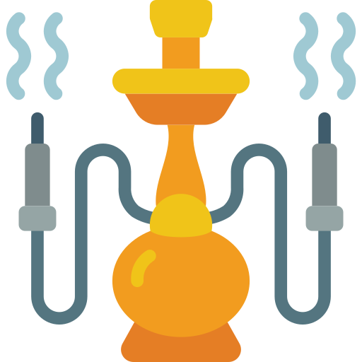 Hookah Basic Miscellany Flat icon