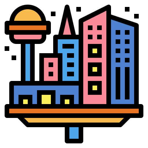 colonie spatiale Icône gratuit