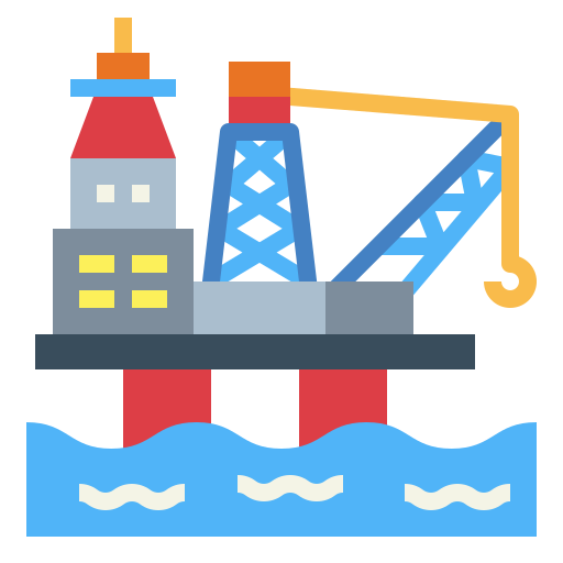 Oil rig - Free industry icons