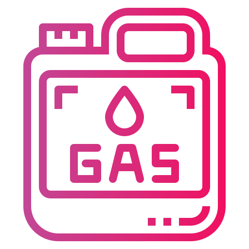 Gasoline free icon