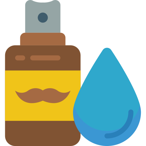 Aceite de barba icono gratis