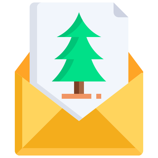 tarjeta de navidad icono gratis