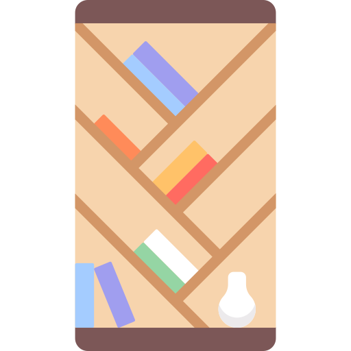 책장 무료 아이콘