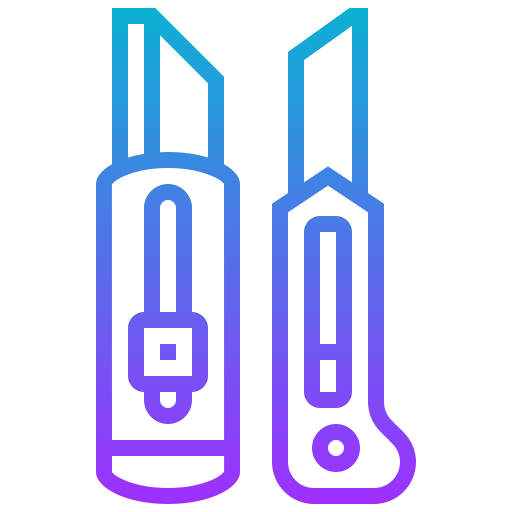 cortador icono gratis