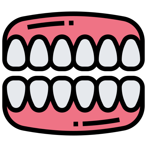 Incisor Meticulous Lineal Color icon