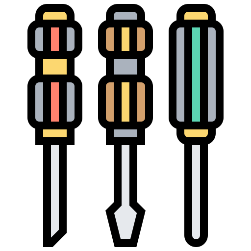 Screwdriver - Free construction and tools icons