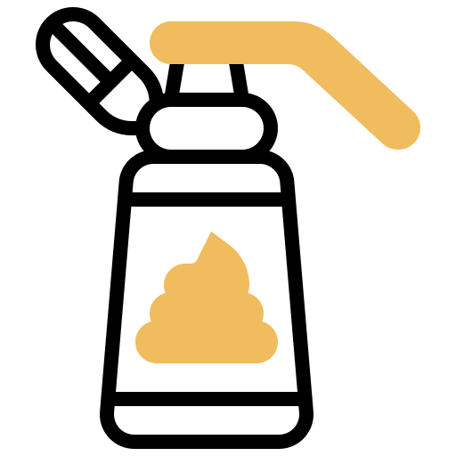 Whipped cream free icon