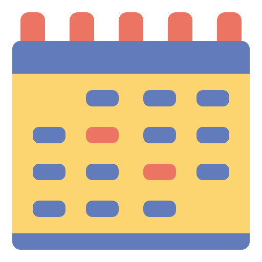 calendario icono gratis