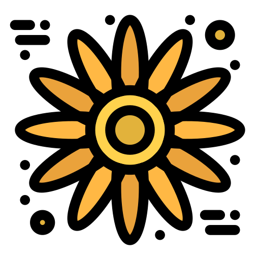 girasol icono gratis