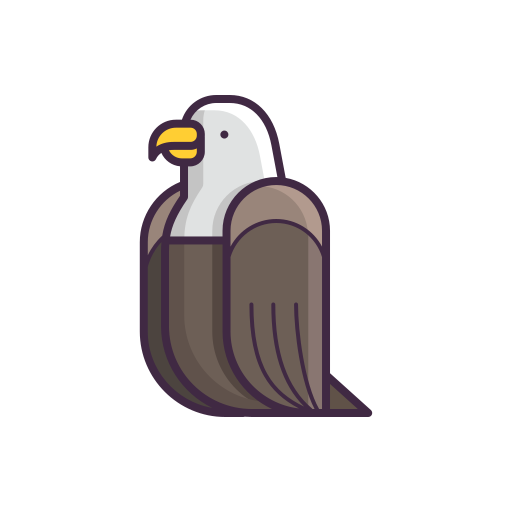 aigle Icône gratuit aigle Icône gratuit
