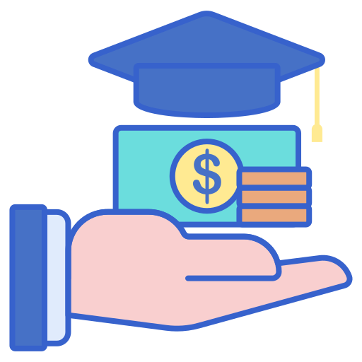 bolsa de estudos grátis ícone bolsa de estudos grátis ícone