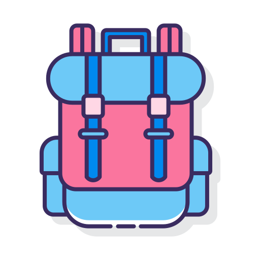 mochila icono gratis