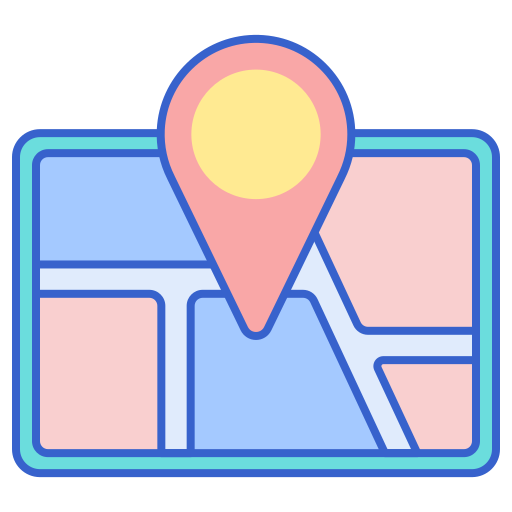 mapa icono gratis