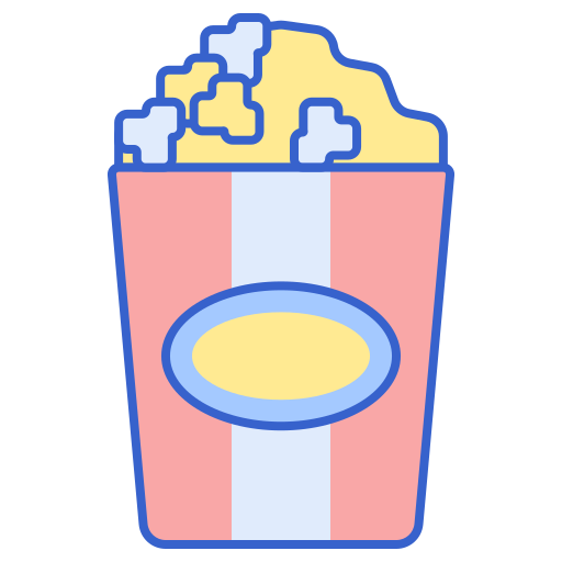 Pop corn free icon