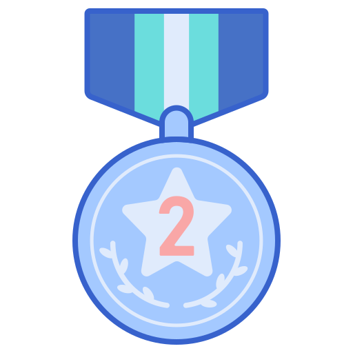 Second place free icon Second place free icon
