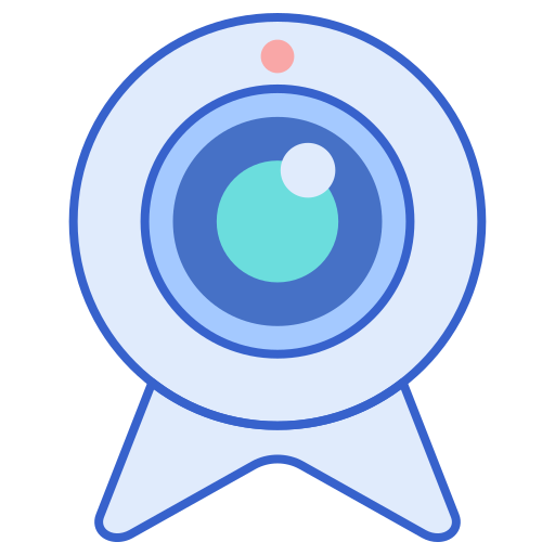 cámara web icono gratis
