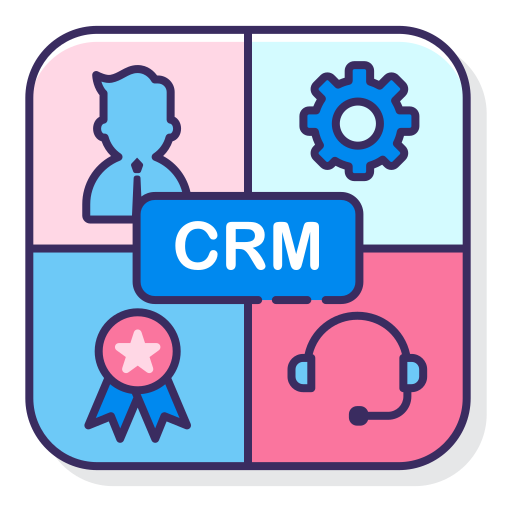 Crm - Iconos Gratis De Negocio