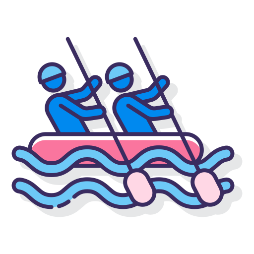 canotaje icono gratis