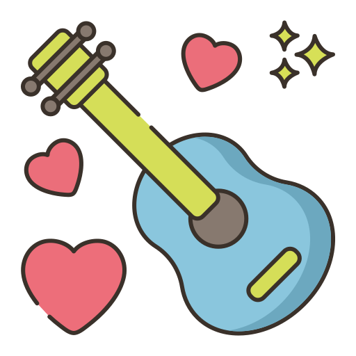 guitarra icono gratis