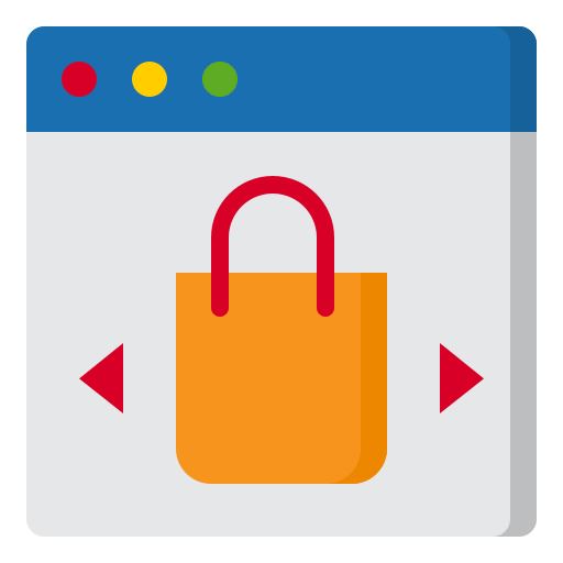 compra en línea icono gratis