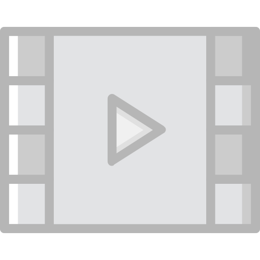 Video player Generic Grey icon