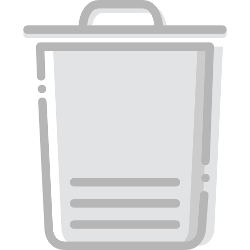 Trash Generic Grey Icon