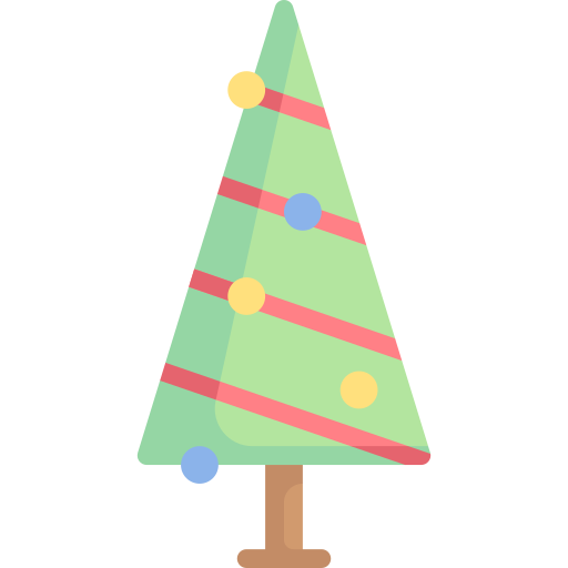 árbol de navidad icono gratis